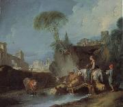 Francois Boucher Birdge Crossing china oil painting reproduction